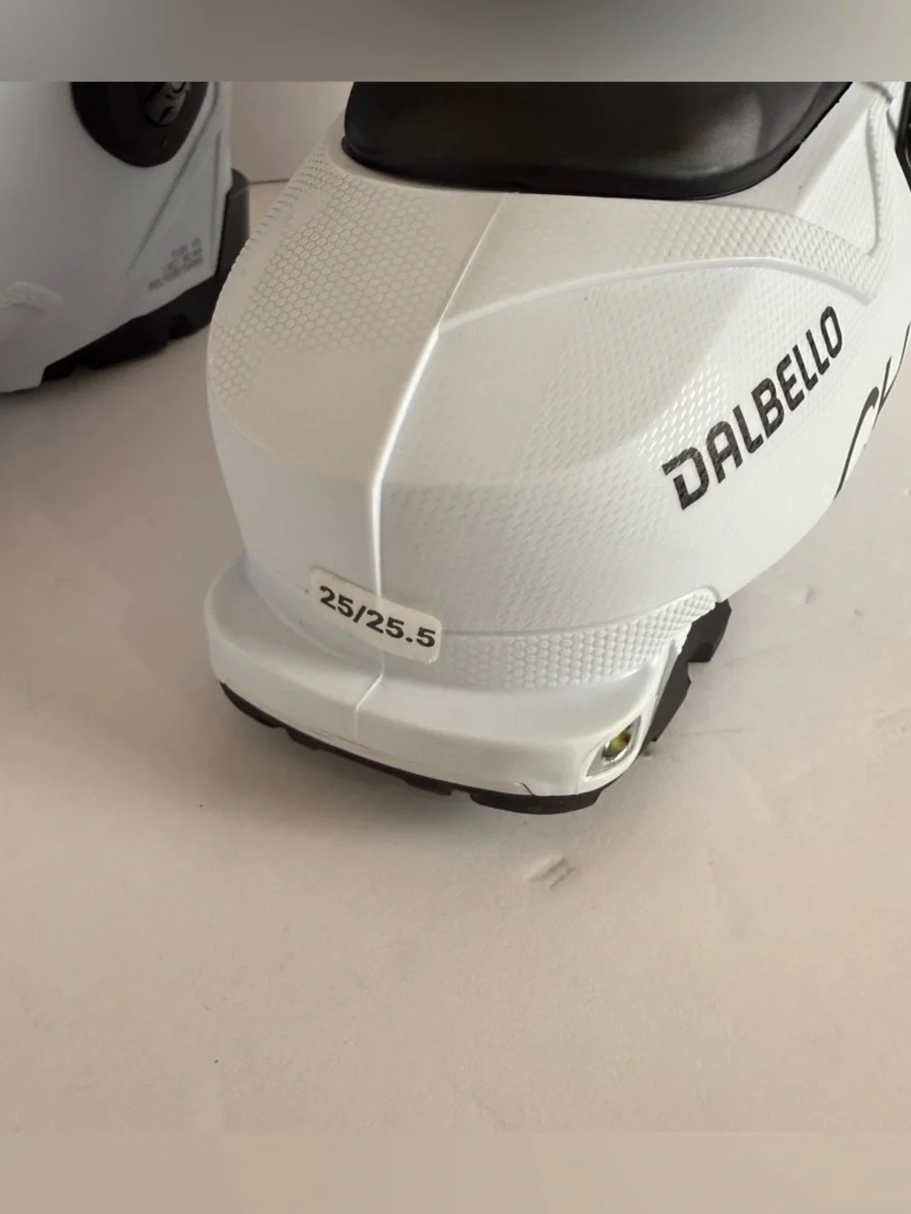 NWT DALBELLO Polar White & Black Chakra Elevate 115 T.I. ID Ski Boot